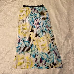 Shiffon maxi skirt